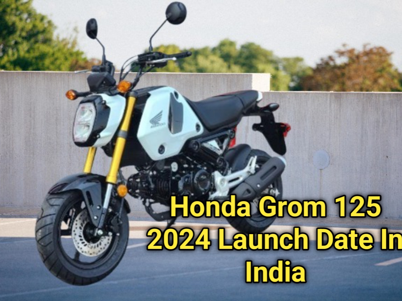 Honda Grom 125 2024: Price ,Fetures ,Launch Date in india