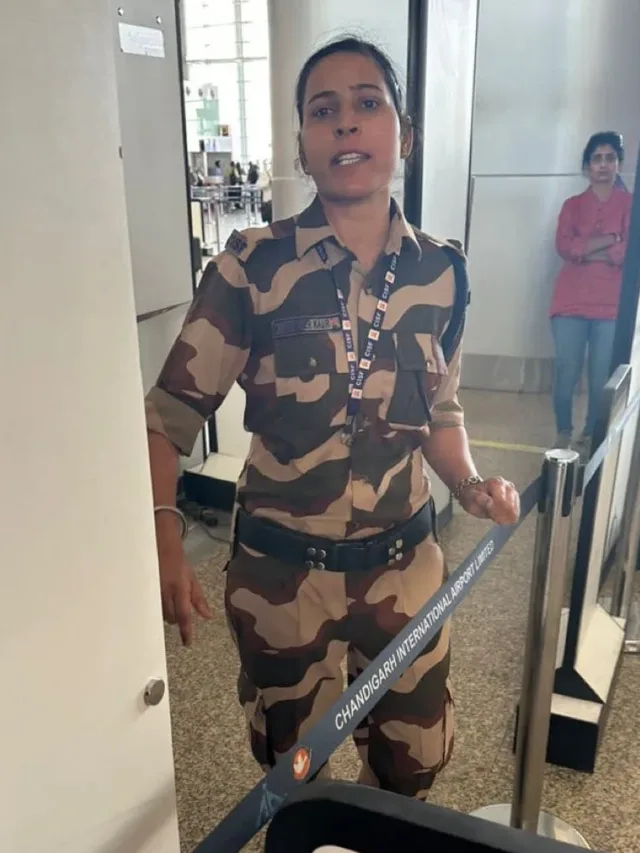 Kangana Ranaut slapped by CISF staff in Chandigarh airport